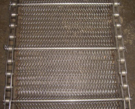 ODM Diamond Mesh Steel Wire With Chain à hautes températures conduit
