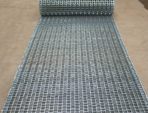 304 bande de conveyeur de l'acier inoxydable Diamond Mesh Self Furring Metal Lath