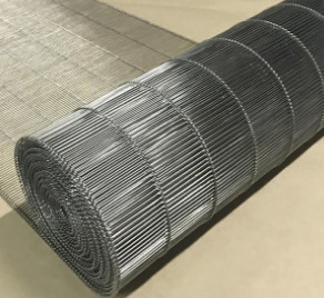 SS304 SS316 Mesh Type Conveyor Belt Wire plat pour le transport de biscuit de chocolat