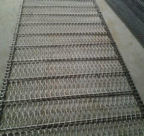 Fil plat de ceinture de Flex Metal Food Processing Mesh pour le convoyeur