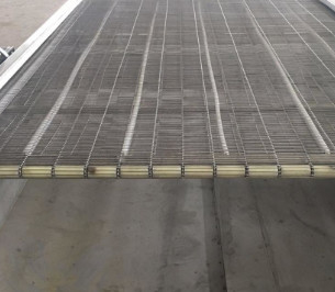 Fil plat de ceinture de Flex Metal Food Processing Mesh pour le convoyeur