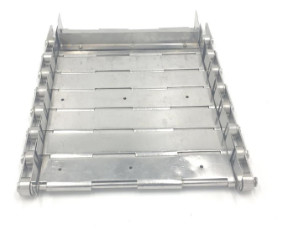 Ceinture réglable de plat à chaînes d'acier inoxydable de vitesse pour la chaîne de montage convoyeur
