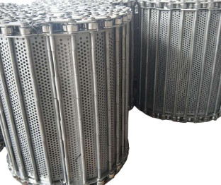 Ceinture réglable de plat à chaînes d'acier inoxydable de vitesse pour la chaîne de montage convoyeur