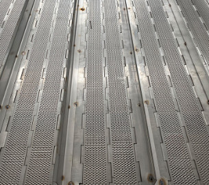 Transport de grain de Mesh Conveyor Belt For Food de fil de lien du plat SUS304
