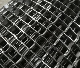 Fil plat Mesh For Bakery de ceinture de Flex Enrobe Stainless Steel Conveyor