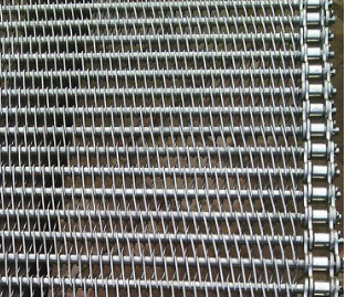 Bande de conveyeur de fil de l'acier inoxydable 304 Mesh For Dryer Furnace Conveyor