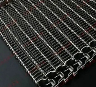 Bande de conveyeur de fil de l'acier inoxydable 304 Mesh For Dryer Furnace Conveyor
