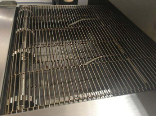 Nourriture Mesh Belt For Baking de convoyeur de fil d'acier inoxydable du four 316 de pizza