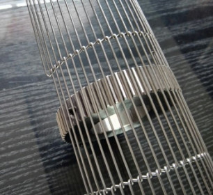 Fil soudé galvanisé par poulet soudé Mesh Belt d'acier inoxydable