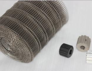 La mesure de Mesh Belt 16 de nourriture tissée par solides solubles a soudé le fil Mesh For Conveyor