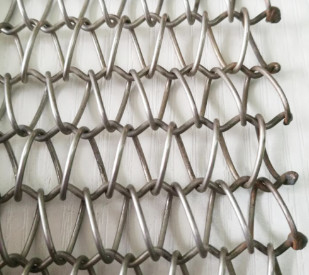 Équilibrez le fil tissé par solides solubles Mesh Fabric Conveyor Belt de l'armure SUS304