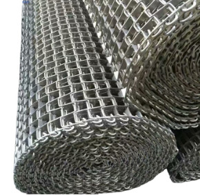 Systèmes de convoyeur fins de nourriture d'acier inoxydable Honey Comb Conveyor Steel Belt