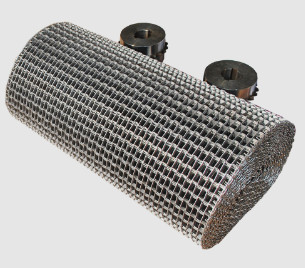 Bande de conveyeur d'acier inoxydable de carbone de fil plat dans l'industrie alimentaire