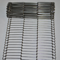 Ceinture plate résistante à la chaleur adaptée aux besoins du client de Flex Wire Oven Food Mesh clôturant Rolls