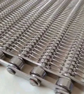 Équipement de Mesh Panels For Food Conveyor de fil tissé par ceinture en spirale inoxydable de congélateur