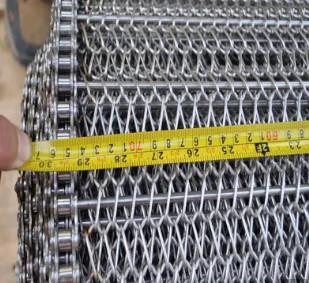 Grillage néerlandais d'armure de congélateur d'acier inoxydable de sergé en spirale de ceinture