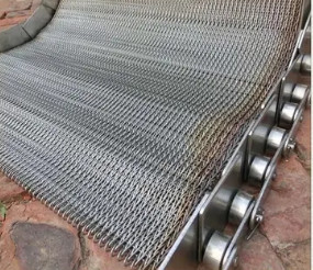 Grillage néerlandais d'armure de congélateur d'acier inoxydable de sergé en spirale de ceinture