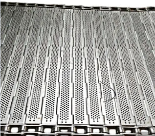 Convoyeur industriel de Mesh Belt For Food Processing de chaîne de surface plane d'acier inoxydable