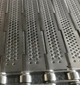 Convoyeur industriel de Mesh Belt For Food Processing de chaîne de surface plane d'acier inoxydable