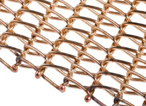 Chaîne métallique décorative Mesh Belt Chain Link Fence Mesh Fabric