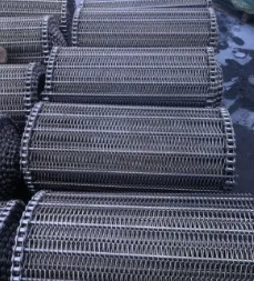 Grillage à entraînement de bande de conveyeur d'acier inoxydable