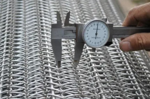 Grillage à entraînement de bande de conveyeur d'acier inoxydable
