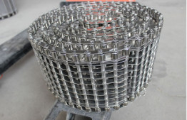 grillage de bande de conveyeur d'acier inoxydable de 168mm-900mm solides solubles pour le revêtement de mur