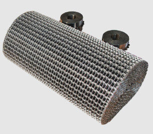 Ceinture à mailles en acier inoxydable de protection latérale personnalisée Longueur de ceinture personnalisée Largeur ou diamètre personnalisé Convient pour les processus de traitement thermique