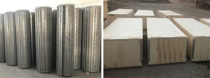 Filet de fil articul&eacute; par fer &agrave; cheval galvanis&eacute; de bande de conveyeur d'acier inoxydable 8