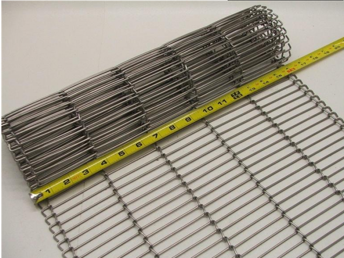 ceinture de grillage pour la bande de maille de chocolat ou d'acier inoxydable de pizzas pour la bande de maille d'Un-caractère de nourriture