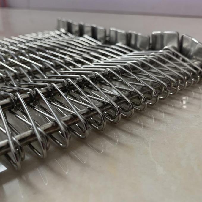 Fil continu Mesh Belt Conveyor Furnace de biscuit 3