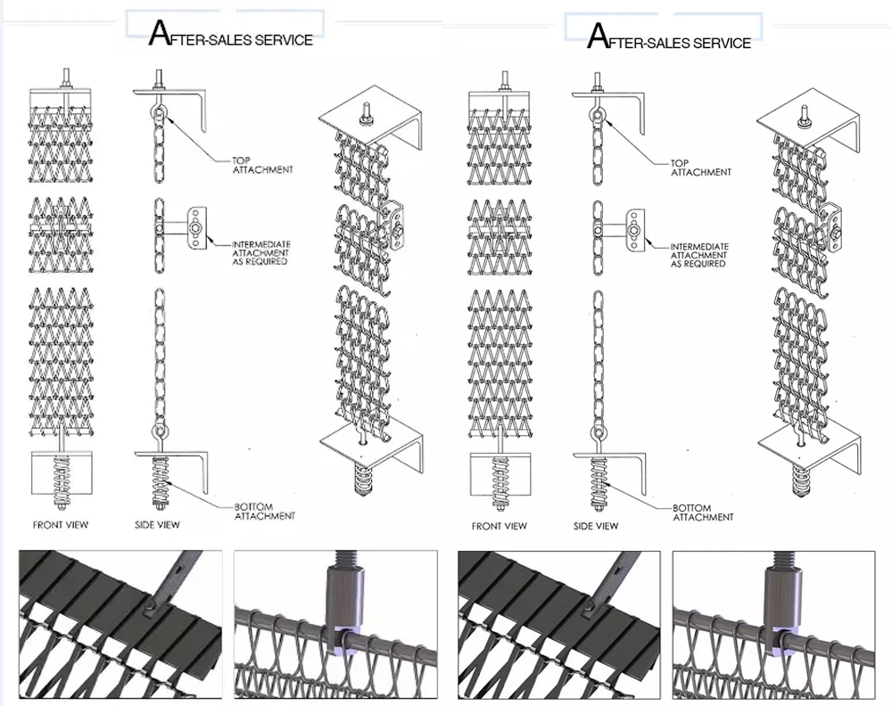 Fil Mesh Conveyor Belt de la catégorie 304 comestible d'acier inoxydable pour la nourriture de congélateur